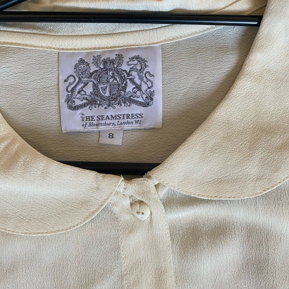 The Seamstress cream blouse - Picture 3 of 3